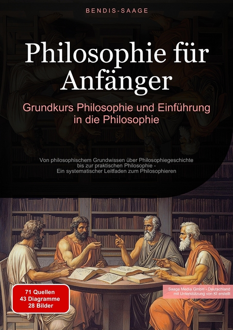 Philosophie für Anfänger: Grundkurs Philosophie und Einführung in die Philosophie - Bendis A. I. Saage - Deutschland