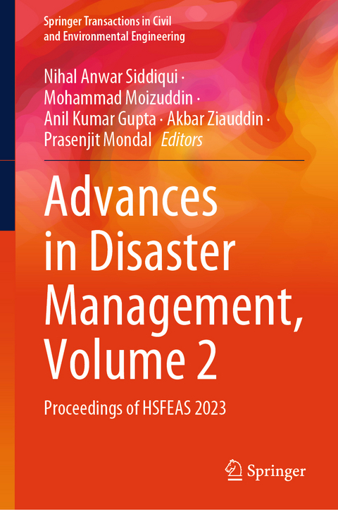 Advances in Disaster Management, Volume 2 - 