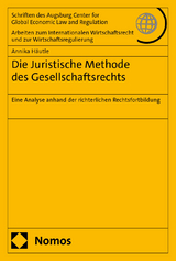 Die Juristische Methode des Gesellschaftsrechts - Annika H&auml;utle