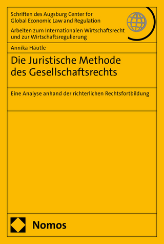 Die Juristische Methode des Gesellschaftsrechts