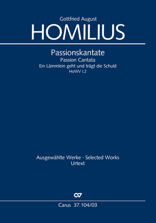 Passionskantate (Klavierauszug)