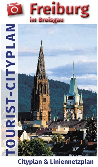 Tourist-Cityplan Freiburg im Breisgau
