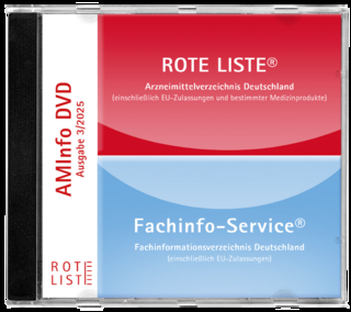 ROTE LISTE® 3/2025 AMInfo-DVD - ROTE LISTE®/FachInfo - Abo (4 Ausgaben pro Jahr)