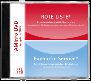 ROTE LISTE® 4/2025 AMInfo-DVD - ROTE LISTE®/FachInfo - Abo (4 Ausgaben pro Jahr)