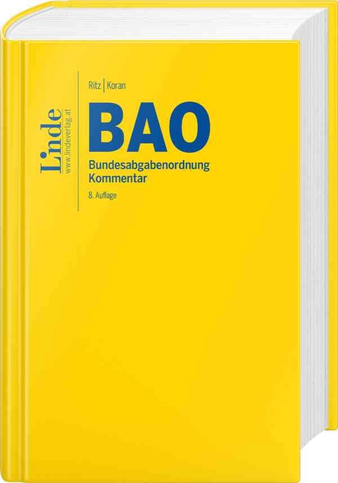 BAO | Bundesabgabenordnung - Christoph Ritz, Birgitt U. Koran