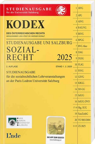 KODEX Studienausgabe Sozialrecht Salzburg 2025