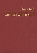 Festschrift Arthur Weilinger - 