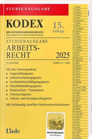 KODEX Studienausgabe Arbeitsrecht 2025