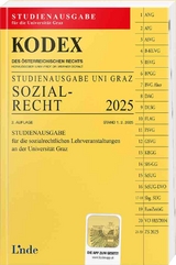 KODEX Studienausgabe Sozialrecht Graz 2025 - Doralt, Werner