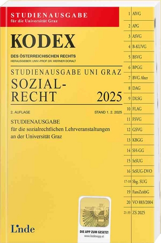 KODEX Studienausgabe Sozialrecht Graz 2025