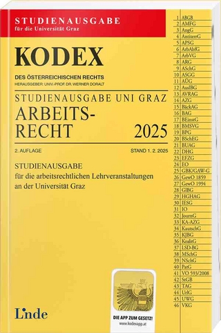 KODEX Studienausgabe Arbeitsrecht Graz 2025