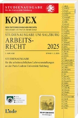 KODEX Studienausgabe Arbeitsrecht Salzburg 2025 - Doralt, Werner