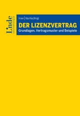 Der Lizenzvertrag - Alina Alavi Kia, Meinhard Ciresa, Roman Heidinger, Mark Krenn, Anna Luger, Andreas Pf&ouml;stl, Christoph Reiter, Raphael Schanda, Andrea Toms, Benjamin Twardosz