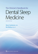 The Clinician's Handbook for Dental Sleep Medicine - Ken Berley
