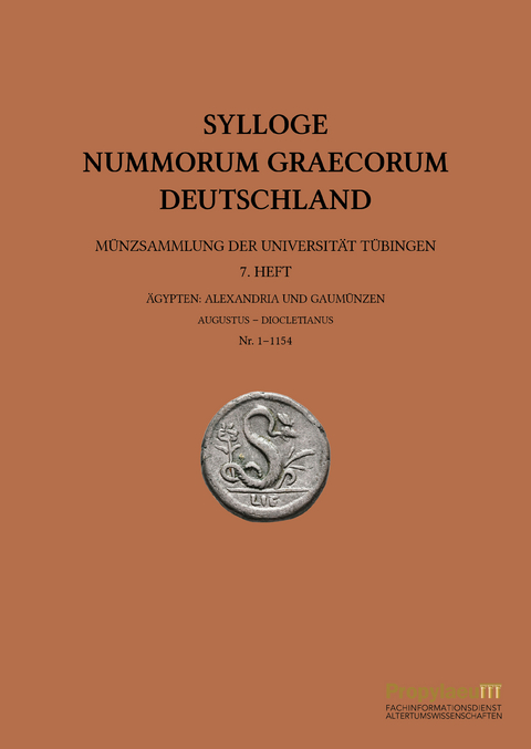 Sylloge Nummorum Graecorum Deutschland - Münzsammlung der Universität Tübingen - Stefan Krmnicek, Eren-Can Meral