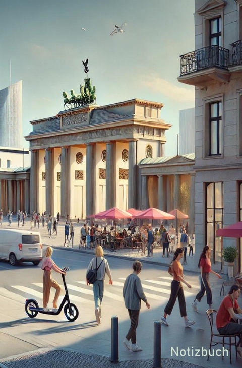 Notizbuch Berlin - Elizabeth Potter