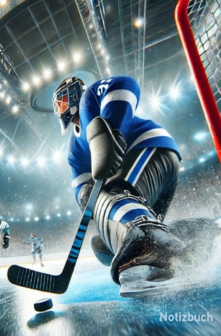 Notizbuch Eishockey