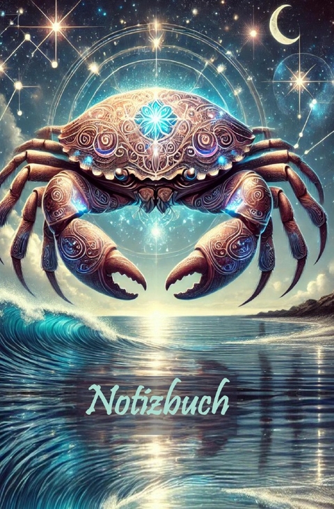 Notizbuch Krebs Sternzeichen - Elizabeth Potter