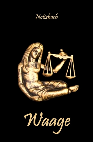 Notizbuch Waage Sternzeichen