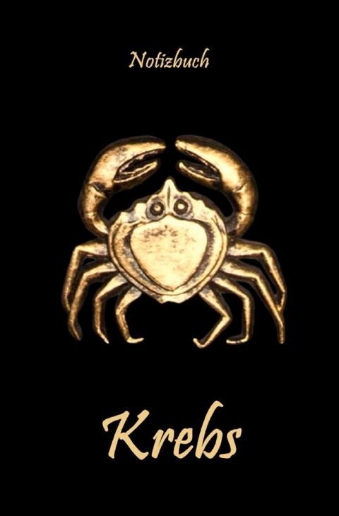 Notizbuch Krebs Sternzeichen - Elizabeth Potter