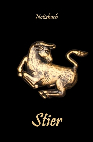 Notizbuch Stier Sternzeichen