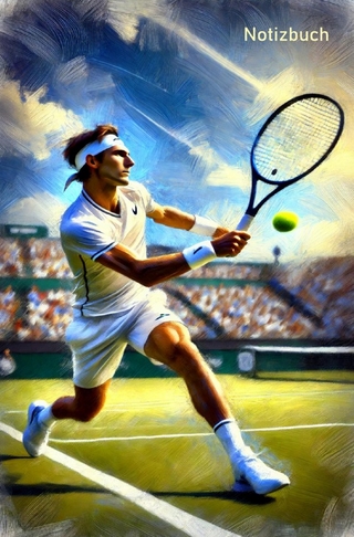 Notizbuch Tennis