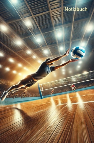 Notizbuch Volleyball