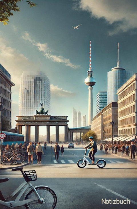 Notizbuch Berlin - Elizabeth Potter