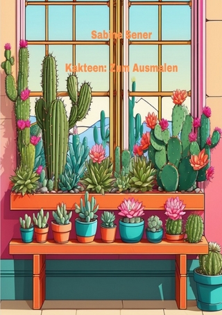 Kakteen: Zum Ausmalen