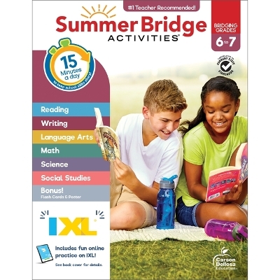 Summer Bridge Activities, Grades 6 - 7 -  Summer Bridge Activities