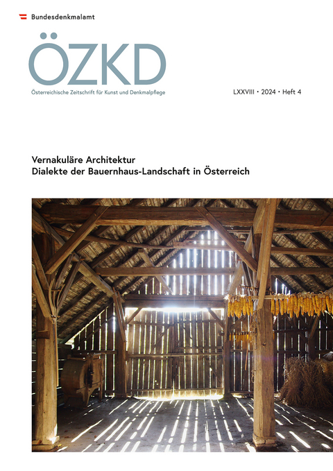 &Ouml;sterreichische Zeitschrift f&uuml;r Kunst und Denkmalpflege LXXVIII, Heft 4