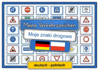 Meine Verkehrszeichen deutsch - polnisch