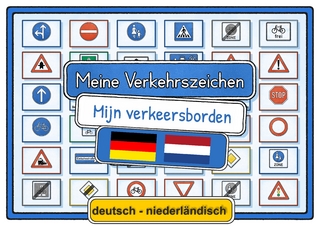 Meine Verkehrszeichen deutsch - niederländisch