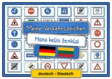 Meine Verkehrszeichen deutsch - litauisch - Helga Momm
