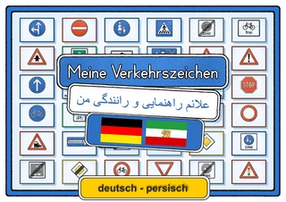 Meine Verkehrszeichen deutsch - persisch