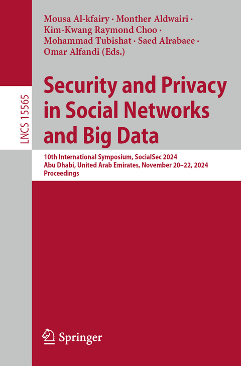 Security and Privacy in Social Networks and Big Data - 