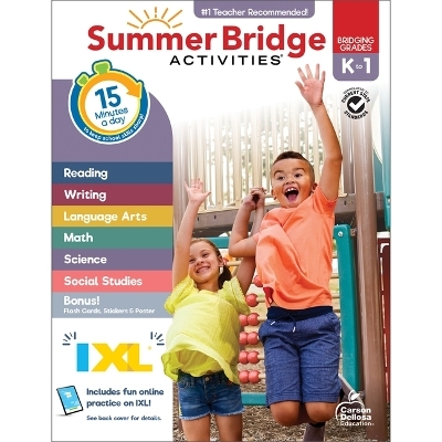 Summer Bridge Activities, Grades K - 1 -  Summer Bridge Activities