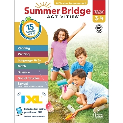 Summer Bridge Activities, Grades 3 - 4 -  Summer Bridge Activities