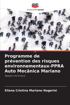Programme de prévention des risques environnementaux-PPRA Auto Mecânica Mariano
