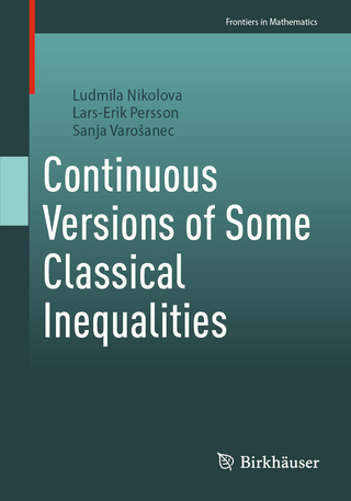 Continuous Versions of Some Classical Inequalities