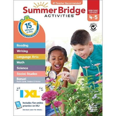 Summer Bridge Activities, Grades 4 - 5 -  Summer Bridge Activities