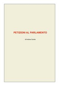 Petizioni al Parlamento