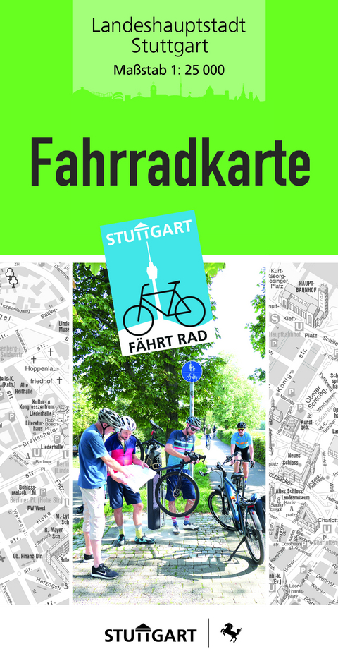 Fahrradkarte Stuttgart 2024
