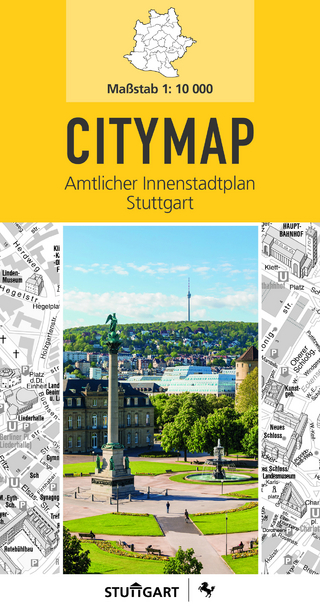 Amtlicher Innenstadt Plan Stuttgart Citymap