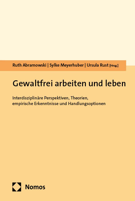 Gewaltfrei arbeiten und leben - 