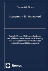 Steuerrecht f&uuml;r Hannover! - 