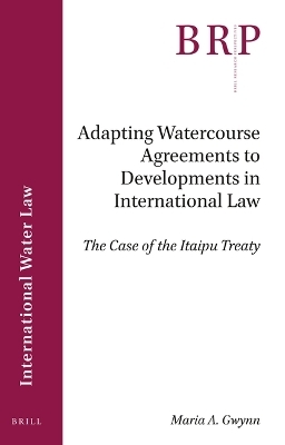 Adapting Watercourse Agreements to Developments in International Law - Maria A. Gwynn