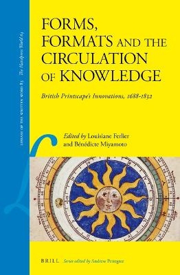Forms, Formats and the Circulation of Knowledge - 