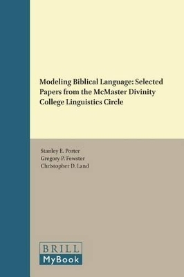 Modeling Biblical Language - 
