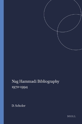 Nag Hammadi Bibliography 1970-1994 - David Scholer